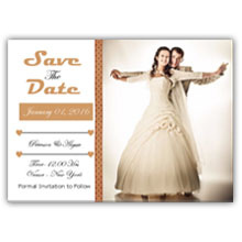 Press Printed Cards/Flat Card/Save The Date/014 Landscape