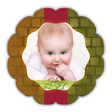 Press Printed Cards/Flat Card/Boutique Card/Babies and Children/004 Square