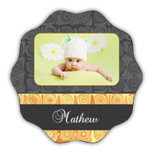 Press Printed Cards/Flat Card/Boutique Card/Babies and Children/005 Square