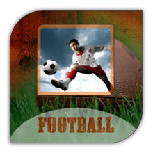 Press Printed Cards/Flat Card/Boutique Card/Sports/004 Square