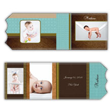 Press Printed Cards/Folded Card/Boutique Card/Babies and Children/001 Landscape