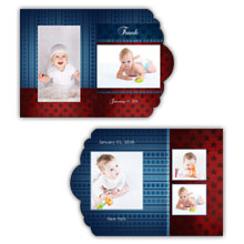 Press Printed Cards/Folded Card/Boutique Card/Babies and Children/003 Potrait