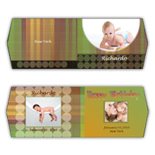 Press Printed Cards/Folded Card/Boutique Card/Babies and Children/005 Landscape