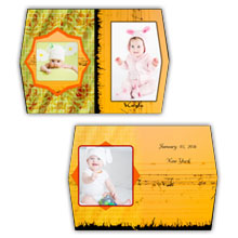 Press Printed Cards/Folded Card/Boutique Card/Babies and Children/005 Potrait