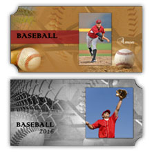 Press Printed Cards/Folded Card/Boutique Card/Sports/002 Square