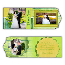 Press Printed Cards/Folded Card/Boutique Card/Wedding/003 Landscape