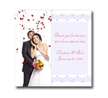 Press Printed Cards/Flat Card/Thank You Cards/009 Square
