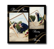 Press Printed Cards/Flat Card/Thank You Cards/017 Square
