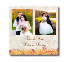 Press Printed Cards/Flat Card/Thank You Cards/018 Square