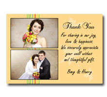 Press Printed Cards/Flat Card/Thank You Cards/014 Landscape