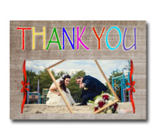 Press Printed Cards/Flat Card/Thank You Cards/018 Landscape
